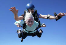 104 year old skydiver dies 8 days after record breaking jump 104 year old skydiver dies